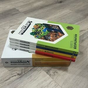 Minecraft Boxed Book Set Exploration 4 Piece Set 2018